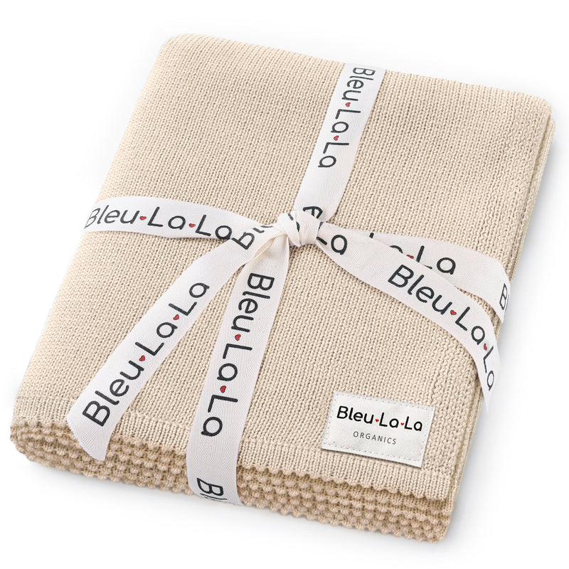 100% Cotton Organic Luxe Baby Blanket-4
