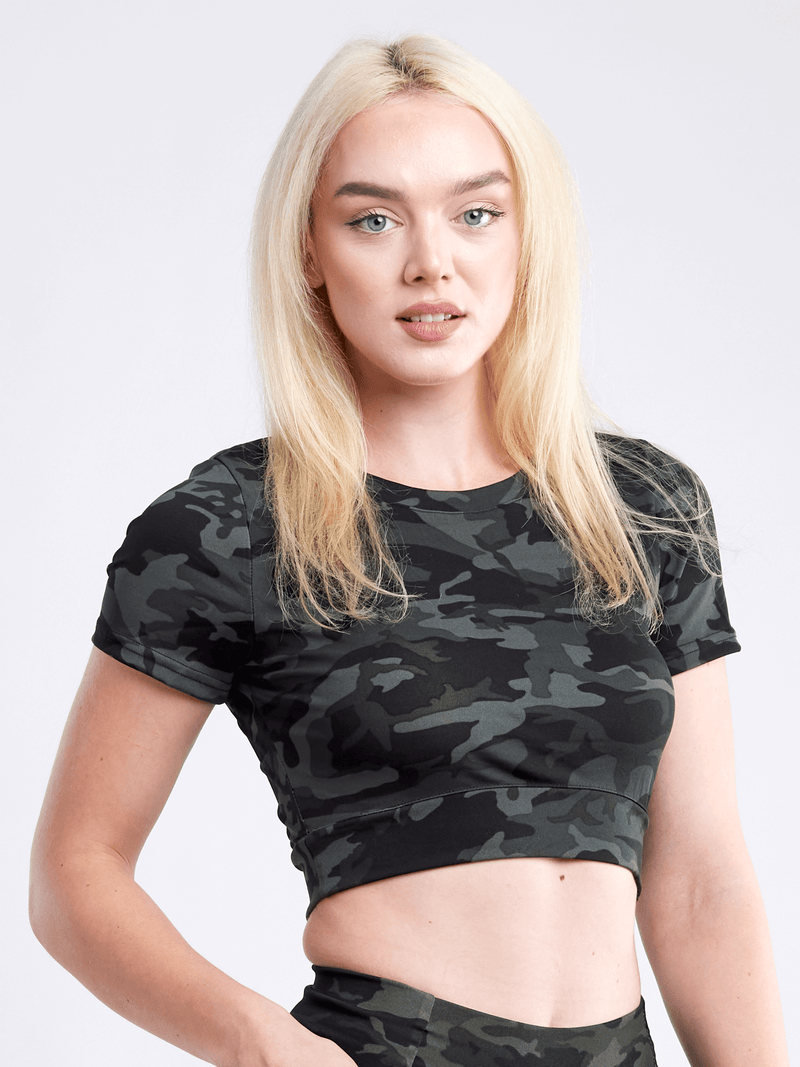 Short-Sleeve Crop Top-6