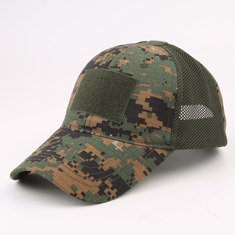 Tactical-Style Patch Hat with Adjustable Strap-9