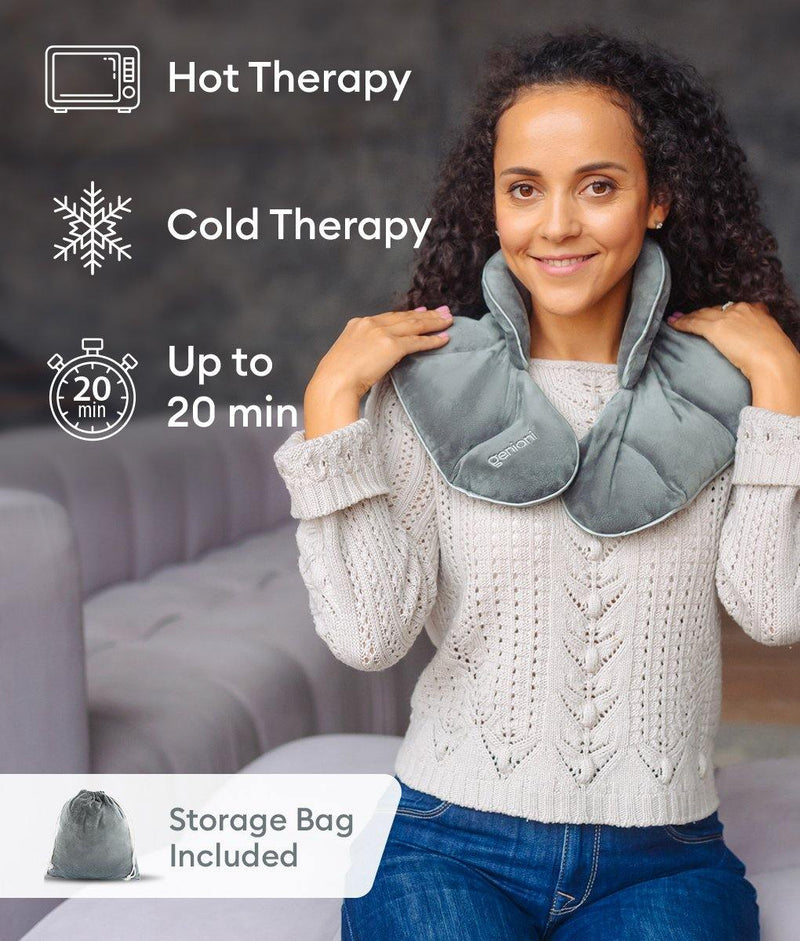 Magma Heat Wrap for Neck and Shoulders Cloud Gray-4