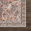 Sample Urpi Rose & Brown Washable Area Rug - Clearance-0