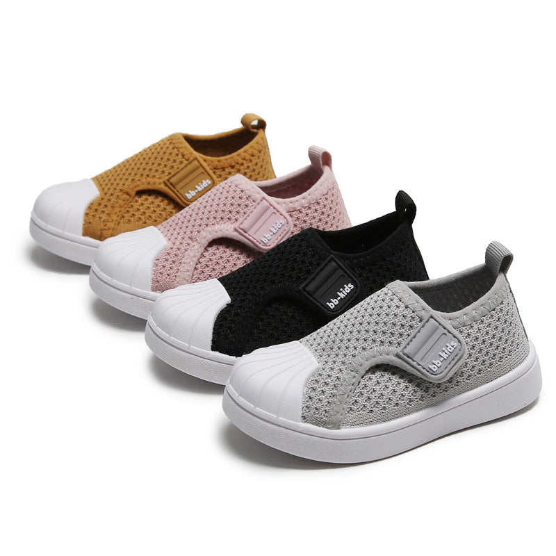 Girls Boys Casual Shoes 2021 Spring Infant Toddler Shoes Comfortable Non-slip Soft Bottom Children Sneakers Baby Kids Shoes