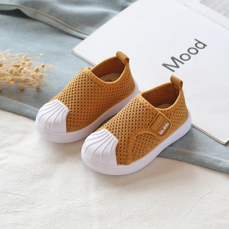 Girls Boys Casual Shoes 2021 Spring Infant Toddler Shoes Comfortable Non-slip Soft Bottom Children Sneakers Baby Kids Shoes