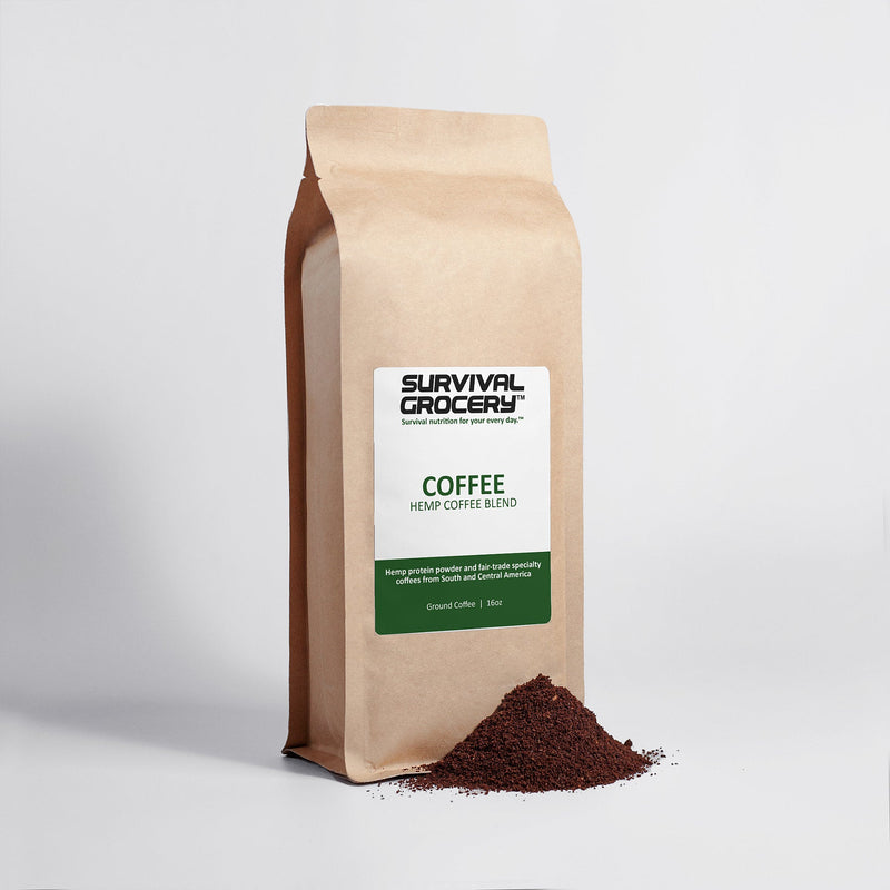 Organic Hemp Coffee Blend - Medium Roast 16 oz-2