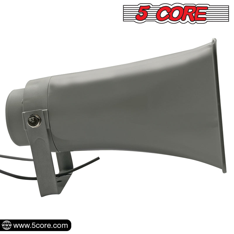 5 Core PA Speaker System Outdoor Loudspeaker System 35W Power Horns Waterproof Weatherproof 8 Ohm P A Speaker For Cb Ice Cream Truck Car - SUH-300 1Pc-5