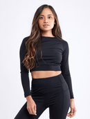 Long-Sleeve Crop Top-4