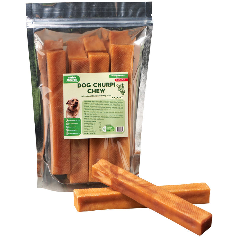 Yak Cheese Churpi Dog Chews-4-5 Count-15 oz-0