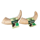 Water Buffalo Horn Core Dog Chews-2 Count-10 oz (WSP)-0