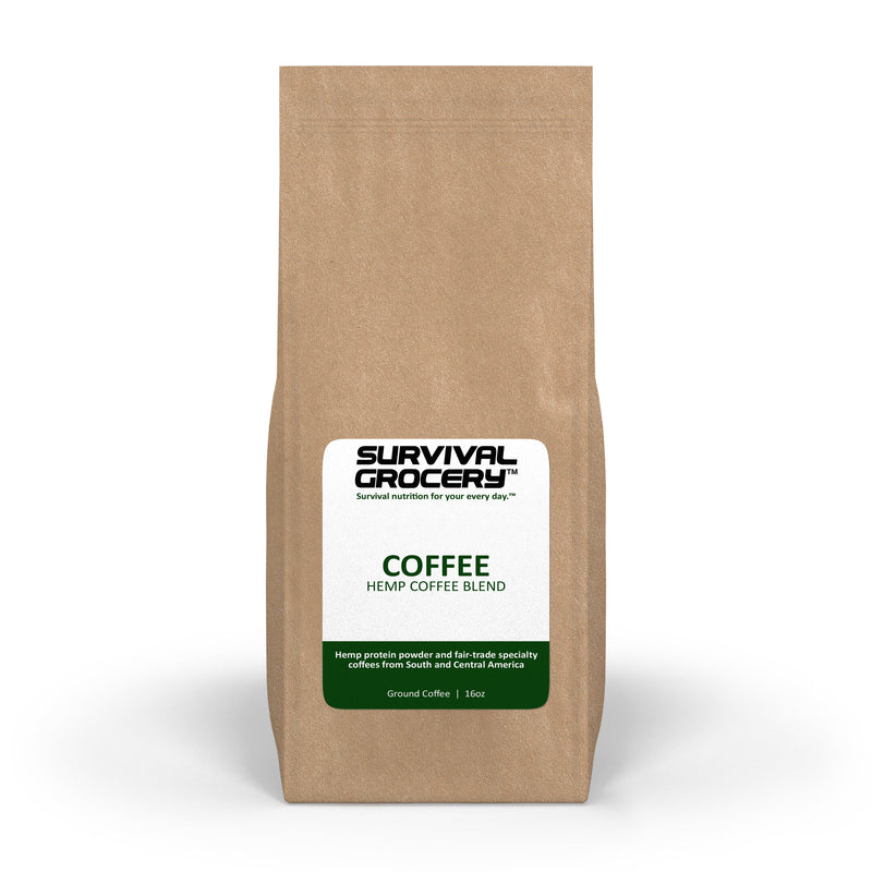 Organic Hemp Coffee Blend - Medium Roast 16 oz-0