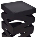 Black Square Umbrella Stand Storage Holder Walking Stick Steel 19.1"