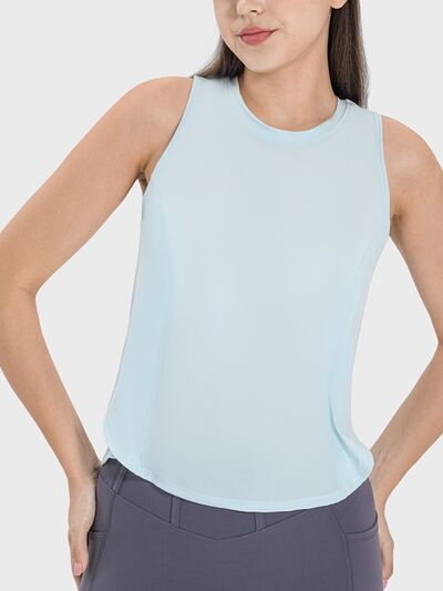 Round Neck Active Tank-6