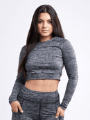 Long-Sleeve Crop Top-0