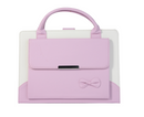 Color: Pink, Suit Model: IPad Pro10.5 - Compatible with Apple, New IPAD9.7 protective cover mini234 bow handbag pro11 flat 10.5 leather case