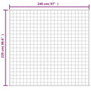 Weighted Blanket Gray 86.6"x94.5" 33.1 lb Fabric