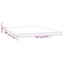 vidaXL Mattress Topper 53.9"x74.8"x2" Full