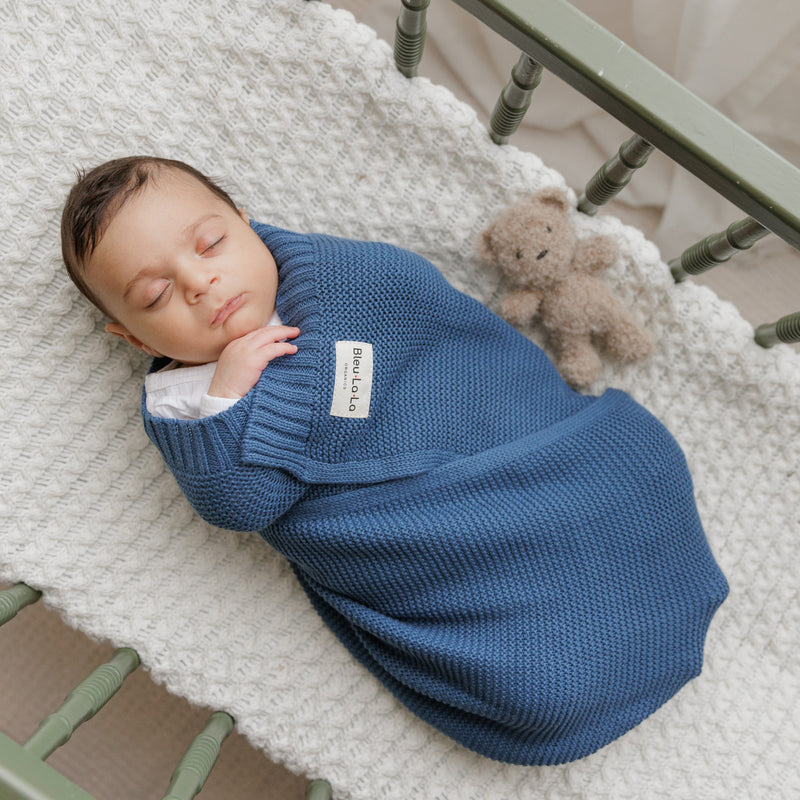 Organic Classic Luxury Knit Baby Swaddle Blanket-4