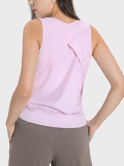 Round Neck Active Tank-4