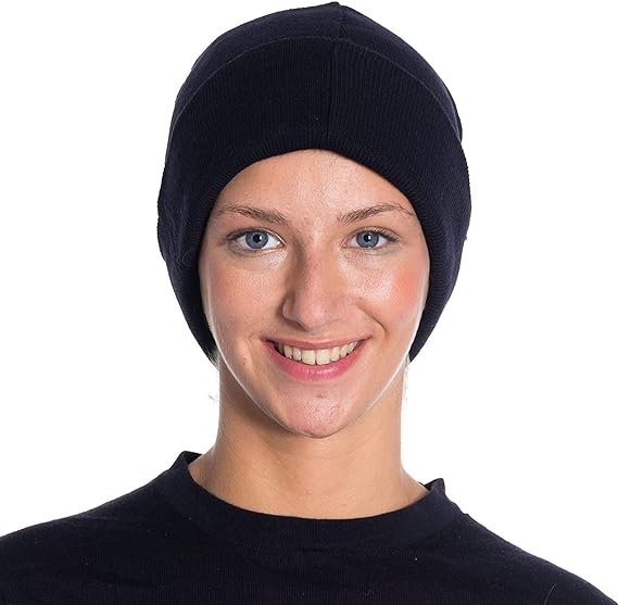 1 Pack - Acrylic Beanies for Women Soft Warm Knitted Winter Beanie Hat-3