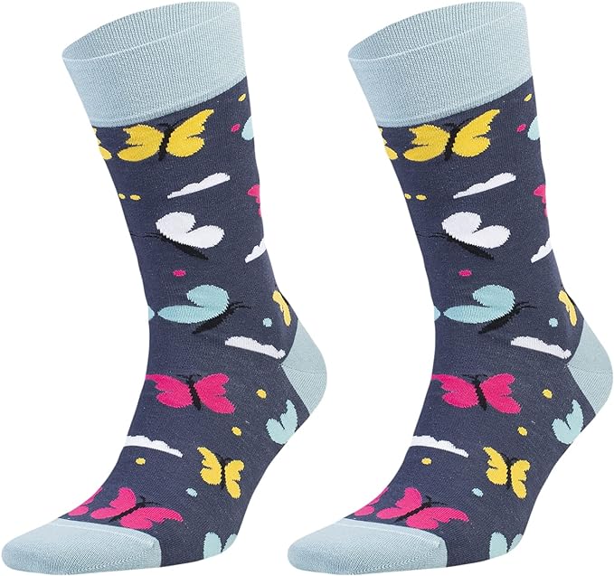 1 Pair - Colorful Funny Cute Socks Cotton Cool Skateboarding Socks-10