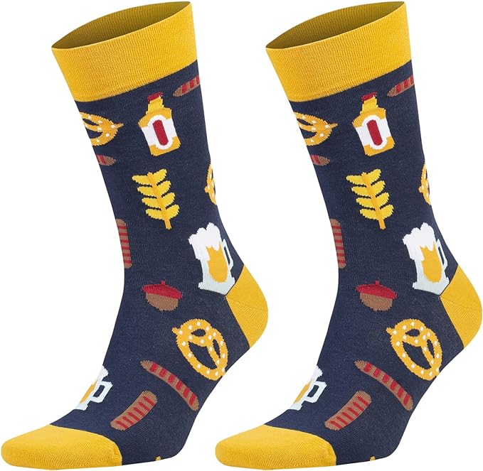 1 Pair - Colorful Funny Cute Socks Cotton Cool Skateboarding Socks-12