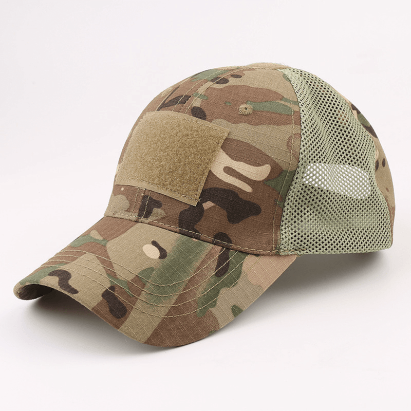 Tactical-Style Patch Hat with Adjustable Strap-11