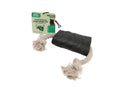 Water Buffalo Horn 14" Cotton Rope Tug Toy Dog Chews-2 Count-10 oz (WSP)-3