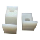 Sliding Shower Door Jamb Guide and Bumper (2 Sets of Guides and 2 Sets of Bumpers)-3