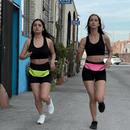 Water-Resistant Sport Waist Pack Running Belt with Reflective Strip-0