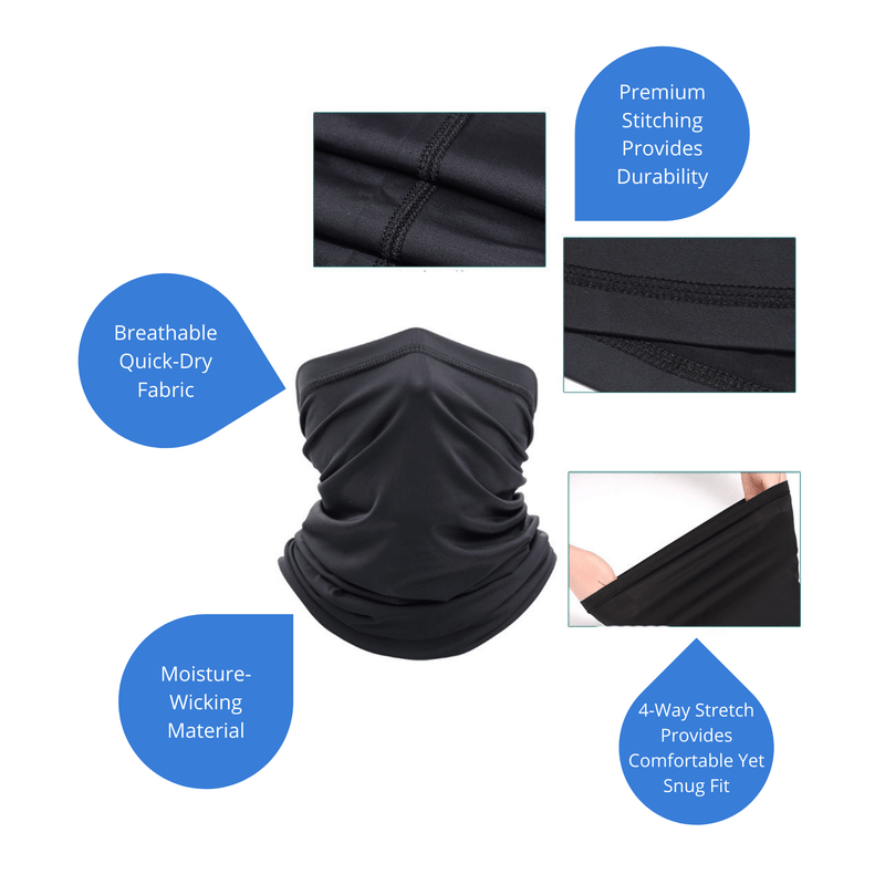 Premium Sports Neck Gaiter Face Mask for Outdoor Activities-4