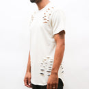 SAND SCISSOR DISTRESSED TEE-2