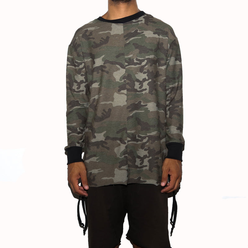 CHEATING DEATH CAMO LONG SLEEVE-2