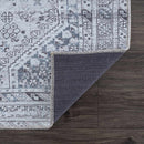 Barny Gray Washable Area Rug-4
