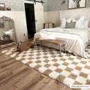 Atira Mustard Checkered Area Rug-4