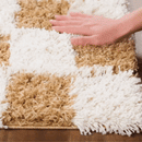 Atira Mustard Checkered Area Rug-3