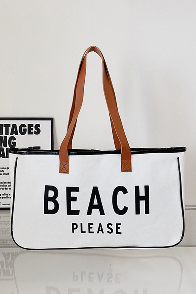 Ryan Beach Please Canvas Tote-2