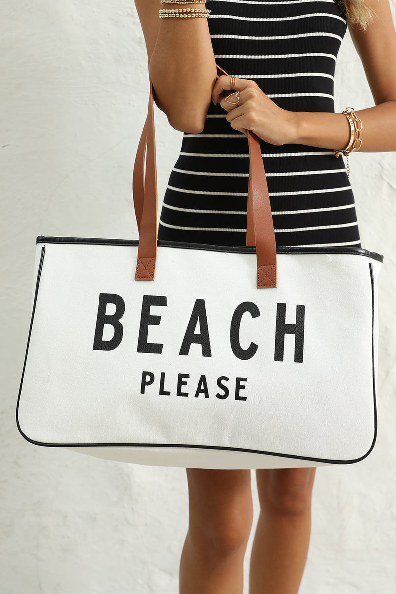 Ryan Beach Please Canvas Tote-4