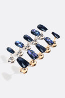 Sapphire Stardust | Pro Handmade Gel Nails-1