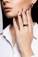 Satin Black | Soft & Durable Press-On Nails-1