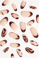 Chestnut Cascade | Soft & Durable Press-On Nails-2