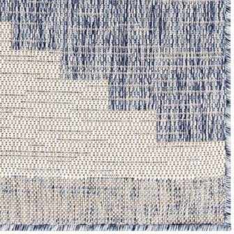 Sample Djugun Blue Indoor & Outdoor Rug-0