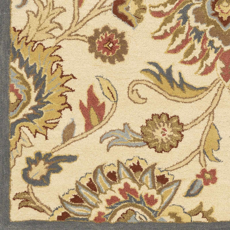 Sample Conesus Hand Tufted Blue & Rust 1204 Area Rug-0