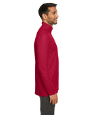 Men's Fusion ChromaSoft(TM) Pique Quarter-Zip - BLACK - S