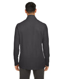 Men's Fusion ChromaSoft(TM) Pique Quarter-Zip - BLACK - S