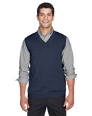 Adult V-Neck Vest - GREY HEATHER - XS