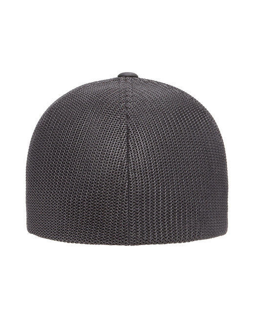 Adult 6-Panel Trucker Cap - BLACK - OS