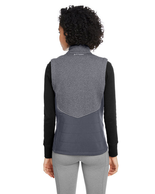 Ladies' Pursuit Vest - BLACK HTHR/ BLK - XS