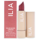 Color Block Lipstick - Marsala by ILIA Beauty for Women - 0.14 oz Lipstick