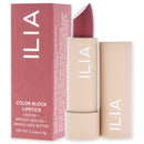 Color Block Lipstick - Marsala by ILIA Beauty for Women - 0.14 oz Lipstick