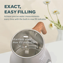 PSE205 Hand brewed coffee pot 1000W electric kettle instrument type dial thermometer kettle goose neck coffee teapot 1.0L 360 degrees rotating base separation