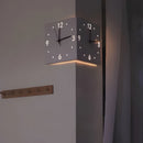 Nordic Square Modern Corner Wall Clock-1
